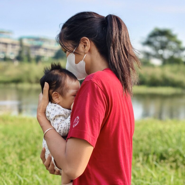 Không gian rộng và thoáng, không khí trong lành.