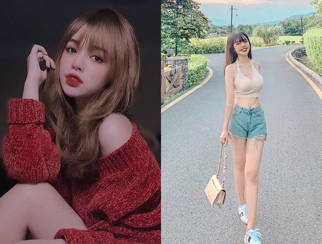 Hot mom 2 con Lâm Diễm Quỳnh có hơn 35 nghìn người theo dõi trên mạng xã hội.