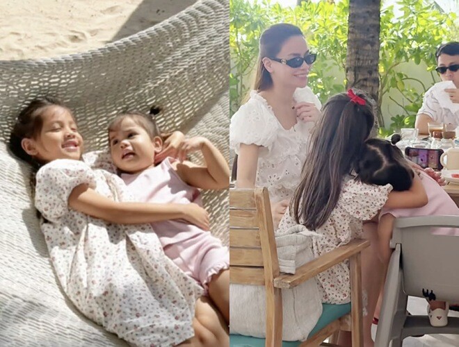 Lisa con gái Hồ Ngọc Hà chiều chuộng em gái lai Tây, cô nhóc có gia thế không vừa - 3