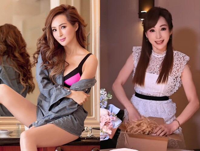 La Lâm lúc trẻ (ảnh trái) và hiện tại (ảnh phải).