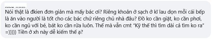 Mẹ Hà Nội tuyển giúp việc lương 20 triệu/tháng gây tranh cãi khi đưa ra yêu cầu - 9