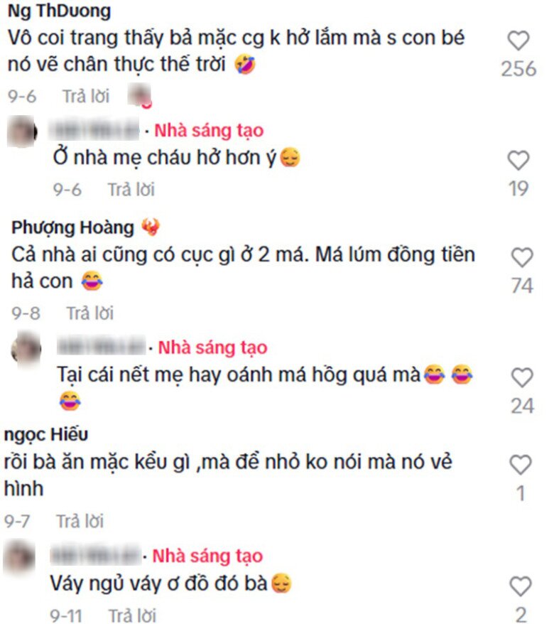 Mẹ hay mặc hở ở nhà, con gái vẽ mẹ thật đến từng chi tiết khiến dân tình cười nghiêng ngả - 3