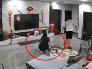 Yêu con - Cãi nhau với vợ, chồng lôi con riêng của vợ ra trút giận, camera giám sát ghi lại cảnh tượng phẫn nộ