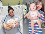 Yêu con - Hotgirl Huế Múi Xù một mình sang Mỹ đón con thứ hai, khóc nức nở khi phải xa bé Mật Ong 1 năm