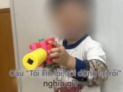 Con đi nhà trẻ về luôn nói "Cô giáo đáng sợ quá", ông bố Nhật lén đặt máy ghi âm vào cặp của bé thì nghe được điều đau lòng