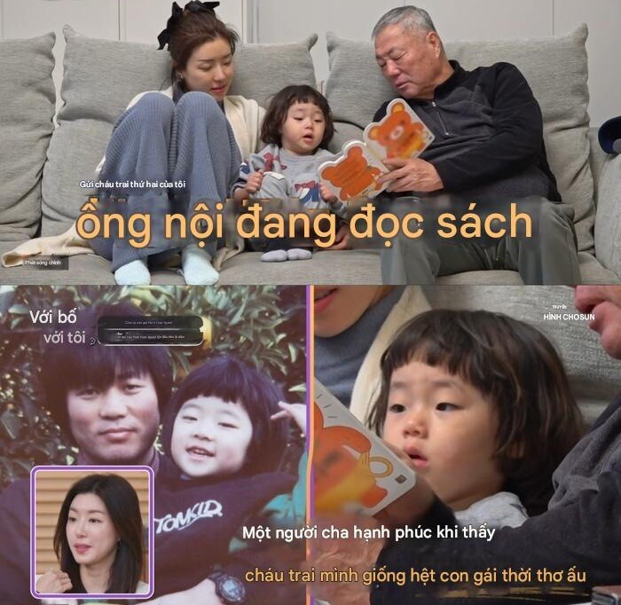 Lần hiếm hoi Park Han Byul chia sẻ con trai và bố ruột trong những video sống tại đảo Jeju.