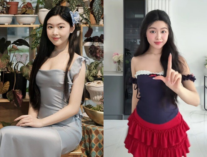 Quyền Linh chiều con gái, 56 tuổi amp;#34;hóa thúamp;#34; nhảy dễ thương cùng ái nữ, bà xã chẳng ngại mà còn vào khen nịnh - 4