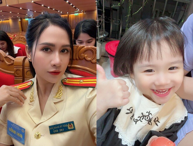 Nữ diễn viên Thanh Mai thấy biết ơn vì có mẹ chồng hỗ trợ chăm sóc các cháu.