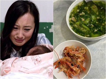Ở cữ mẹ chồng chỉ cho ăn rau muống luộc, cháu ốm không cho đi viện, bắt tắm nước lá, tôi ôm con về ngoại