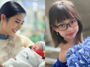Con gái Hoa hậu Ngọc Hân càng lớn càng xinh, chân dài hệt mẹ 1m79, học trường quốc tế 100 triệu/năm