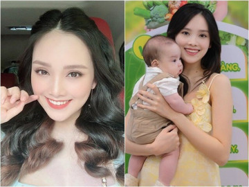 Mỹ nhân HHVN 2016 đặt tên cho con một bé theo họ bố, một bé theo họ mẹ, lời giải thích khiến ai cũng phì cười