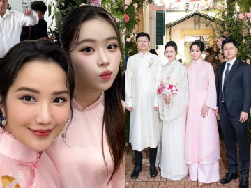 Mỹ nhân đẹp ngang cô dâu trong đám cưới của con trai ông trùm BĐS TP.HCM: Hóa ra là mẹ 2 con, vừa giàu vừa đảm
