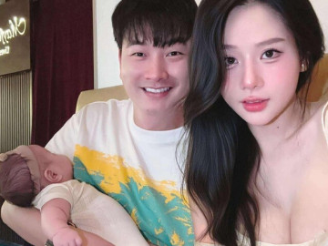 Vợ hot girl bị nói cố khoe đôi gò bồng đảo căng sữa sau sinh, DV Trọng Lân bình luận bảo vệ