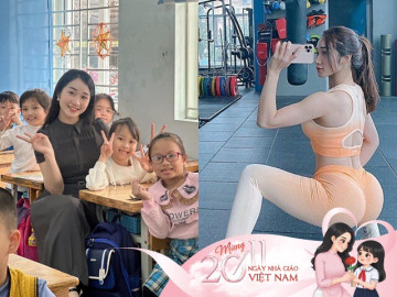 Cô giáo tiểu học ở Hà Nội vừa xinh vừa khéo chăm trẻ, làm mẹ đơn thân được người đàn ông kém 6 tuổi yêu