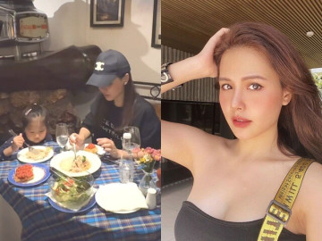 Bữa ăn nhà hàng sang chảnh toàn món Tây của bé gái 4 tuổi là con của TGĐ tập đoàn siêu giàu Việt