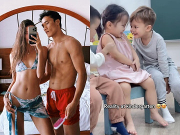 Yêu con - Cô giáo gửi video con trai "tán gái" ở lớp, thủ môn Bùi Tiến Dũng tá hỏa "Bảo sao dạo này thích tới lớp lắm!"