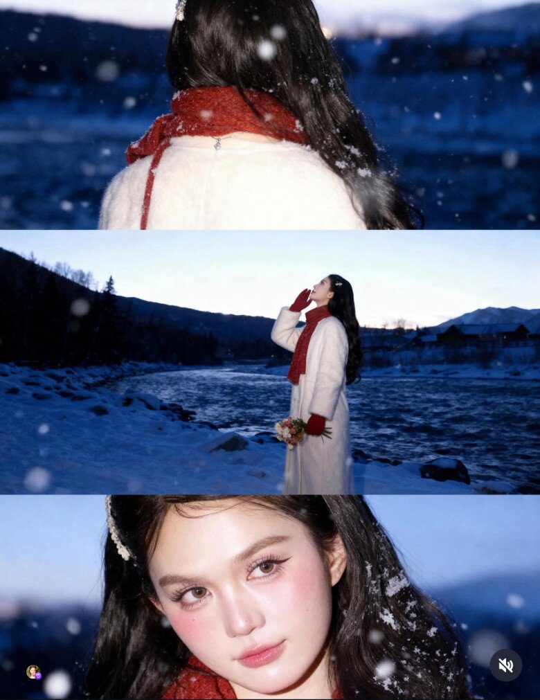 “Ghép hình dưới tuyết” - trào lưu phủ trắng mạng xã hội, hiện thực hoá giấc mơ mùa đông của giới trẻ Việt - 2