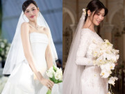 Thời trang - Hai nàng dâu hào môn tháng 10: Đỗ Thị Hà và Chế Nguyễn Quỳnh Châu mỗi người một  vẻ nhưng có một điểm chung