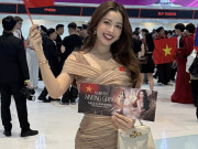 Chi Pu xách túi hơn 600 triệu đồng khi đi cổ vũ Hương Giang