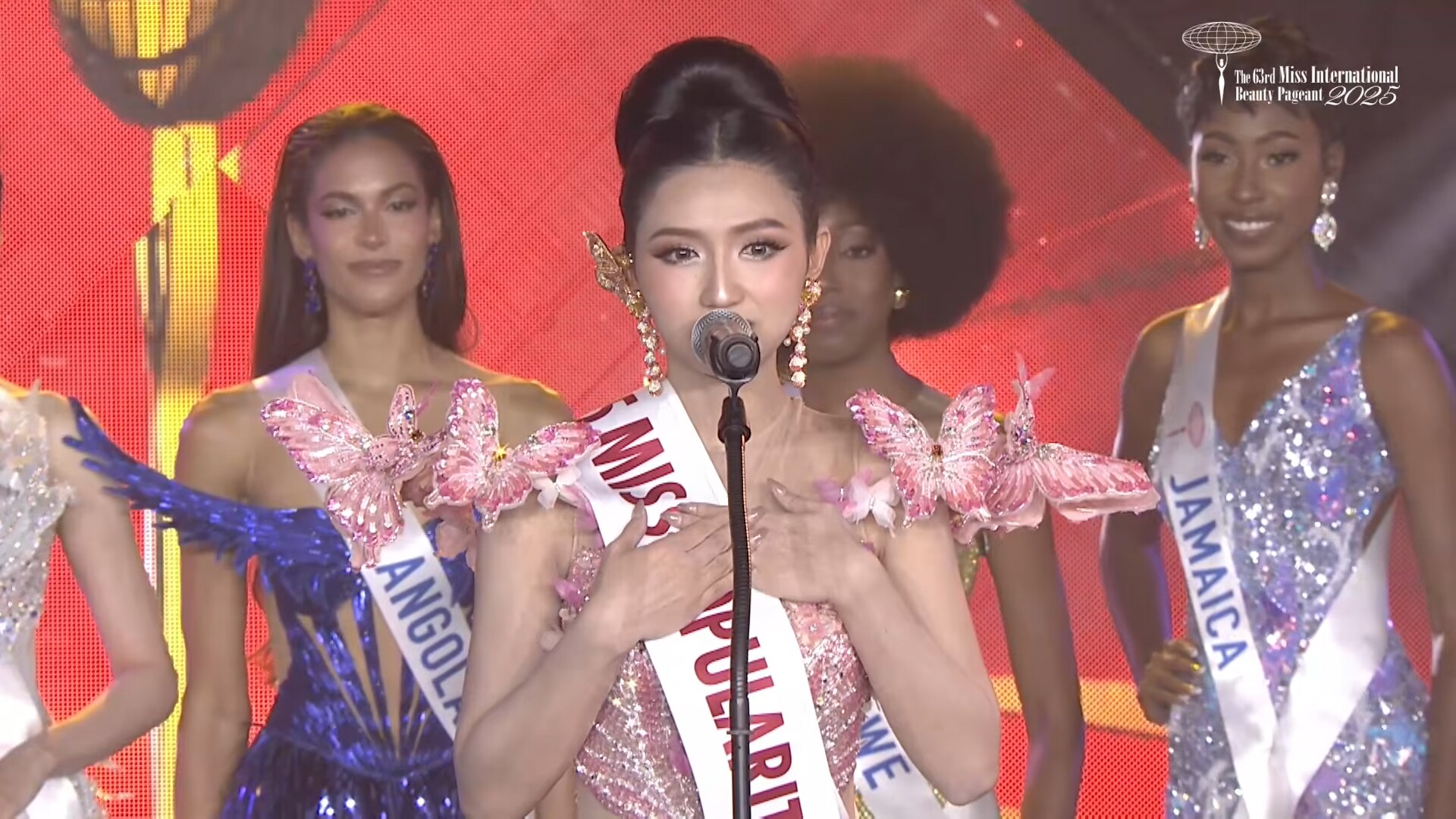 Trực tiếp chung kết Miss International 2025: Tân Hoa hậu chính thức gọi tên người đẹp Colombia - 14