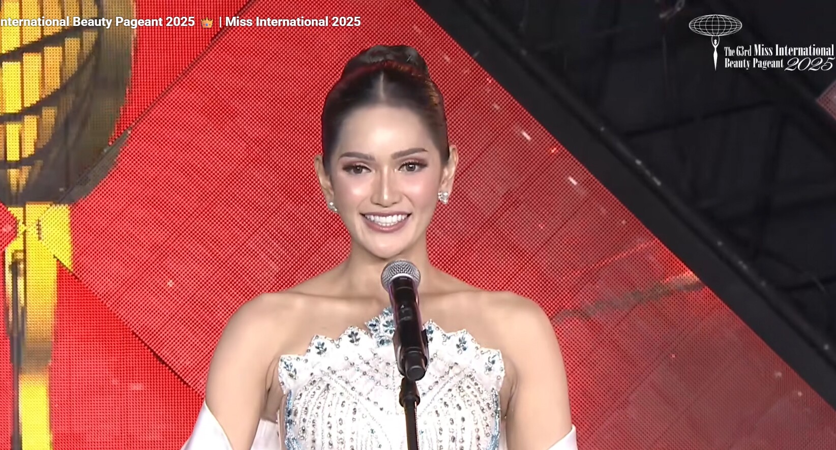 Trực tiếp chung kết Miss International 2025: Tân Hoa hậu chính thức gọi tên người đẹp Colombia - 11