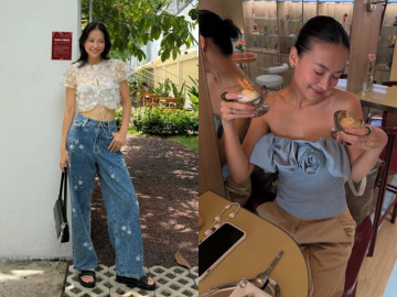 8 outfit đi cà phê học lỏm từ Hoa hậu Phương Khánh: Từ thanh lịch đến năng động cá tính, mặc gì lên hình cũng đẹp