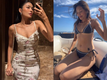 Gu ăn mặc nóng bỏng của Á hậu Việt yêu thiếu gia là hậu duệ đời thứ 7 của gia tộc nước hoa Pháp danh giá