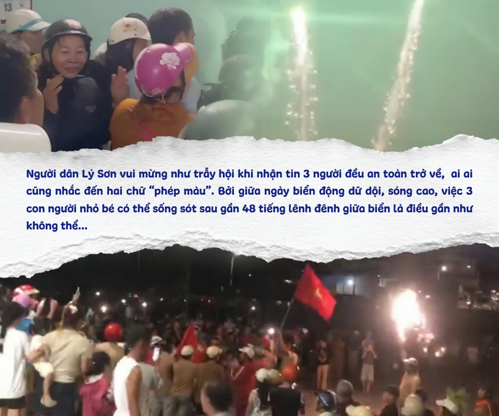 3 người mất tích ở Lý Sơn trong bão dữ: amp;#34;Phép màuamp;#34; đã đến và cái kết có hậu về tình người giữa biển cả - 5