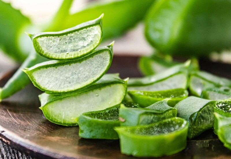 Nha đam (lô hội) chứa aloin và aloe-emodin, là chất kháng khuẩn và nhuận tràng mạnh mẽ, giúp làm sạch đường ruột, ức chế ký sinh trùng và vi khuẩn có hại. Ăn nha đam đúng cách còn hỗ trợ tiêu hóa, tăng sức đề kháng, giảm viêm niêm mạc ruột.