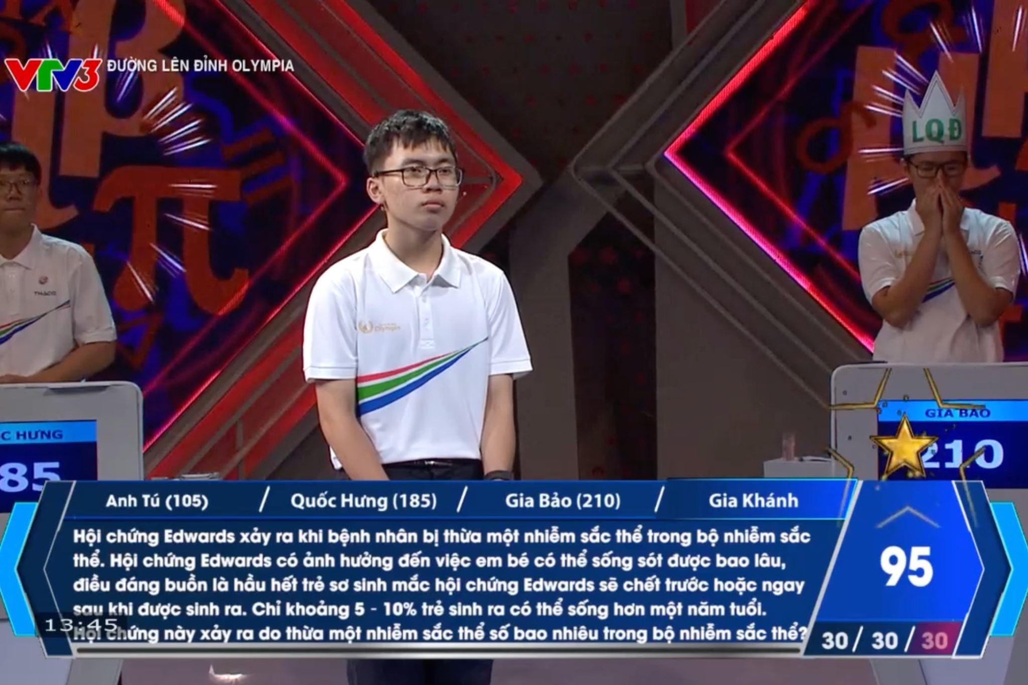 Hoàn thành vòng thi Gia Khánh có 155 điểm, vươn lên vị trí thứ 3 đoàn leo núi.