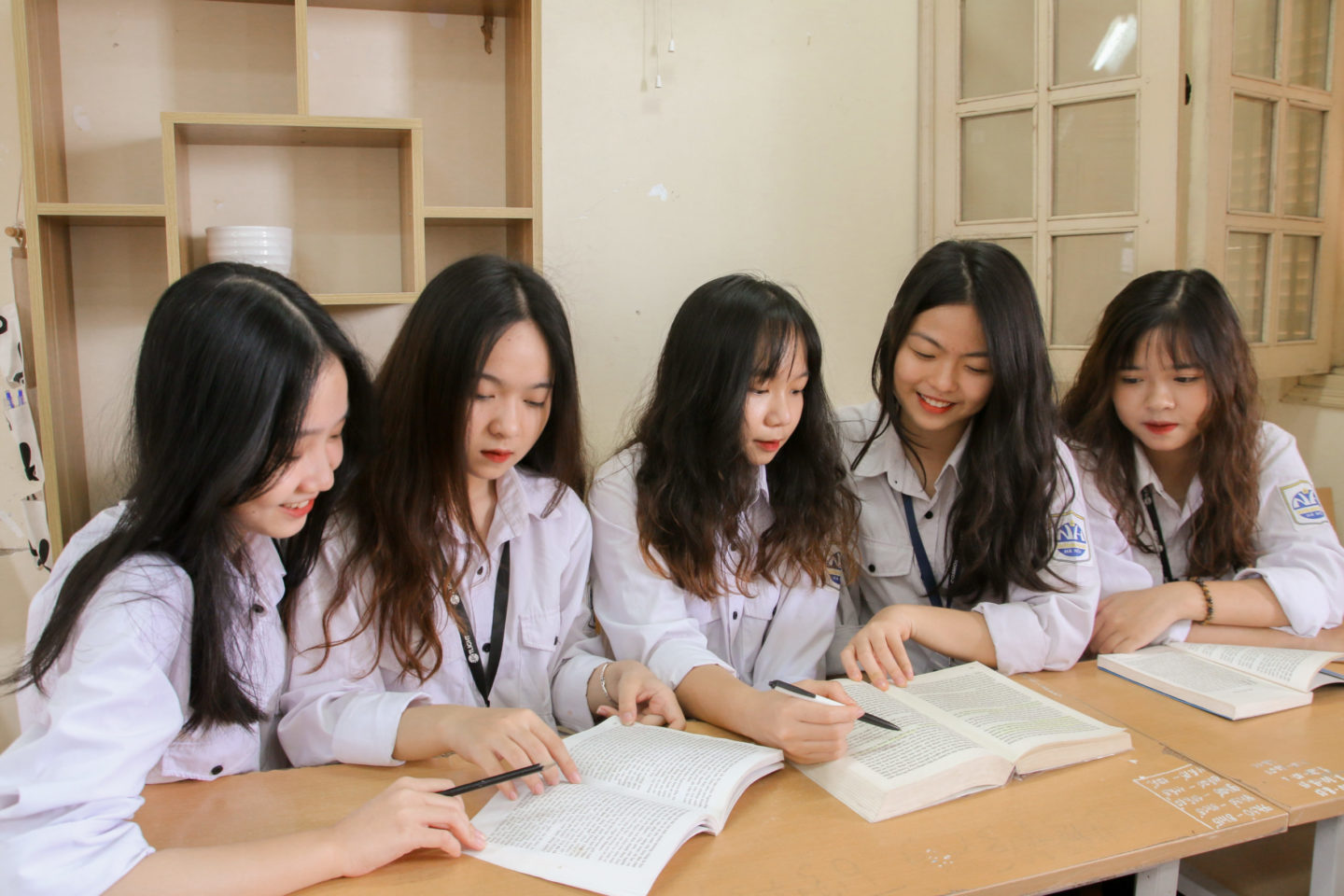 Học sinh trường THPT Chuyên Nguyễn Huệ luôn duy trì thành tích tốt, được tuyển sinh vào những trường ĐH TOP đầu.