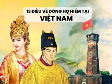 Dòng họ nào cực hiếm chưa tới 1% dân số, có vị Thái hậu là mẹ Đinh Bộ Lĩnh, vị vua tài giỏi có công lớn?