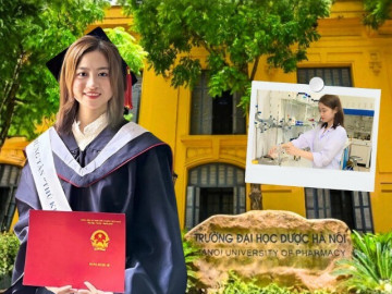 Gặp Thủ khoa siêu hiếm 10 năm mới có một của ĐH Dược Hà Nội: Học vấn siêu đỉnh, có ngày học liền tù tì 16 tiếng