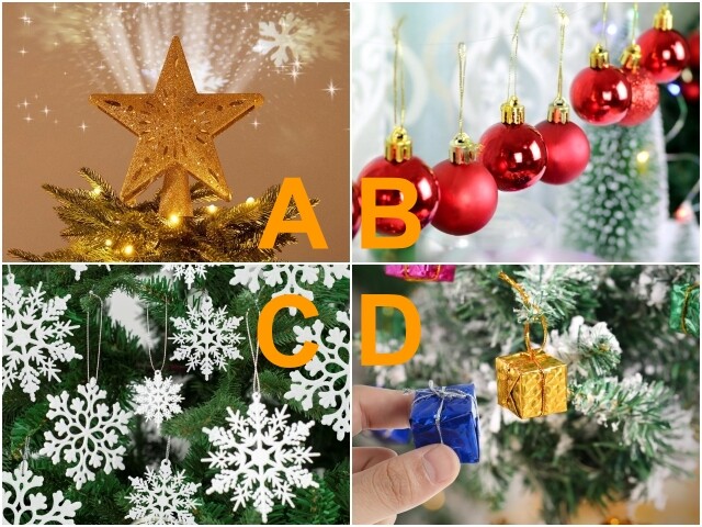 Trắc nghiệm: Bạn khao khát điều gì nhất trong tình yêu? Câu trả lời nằm ở món đồ trang trí Noel bạn chọn