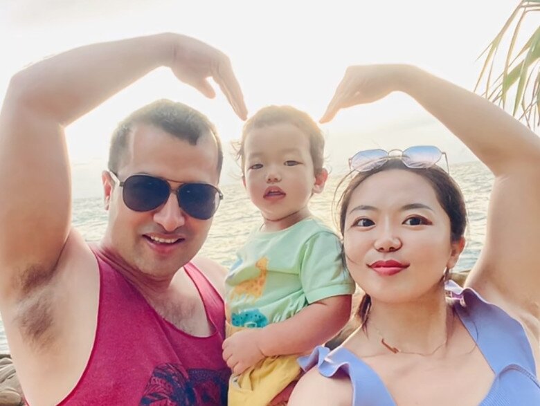 Tổ ấm hạnh phúc của cặp đôi.