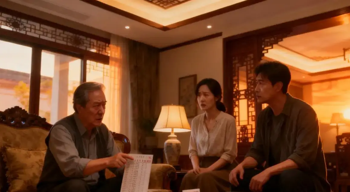 Bố chồng đã đưa tiền tiết kiệm của ông cùng sổ đỏ căn nhà cho chúng tôi. (Ảnh minh họa)