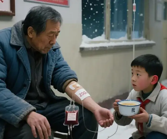 Này trước chính bṓ nuȏi ᵭã bán máu nuȏi tȏi ăn học. (Ảnh minh họa)