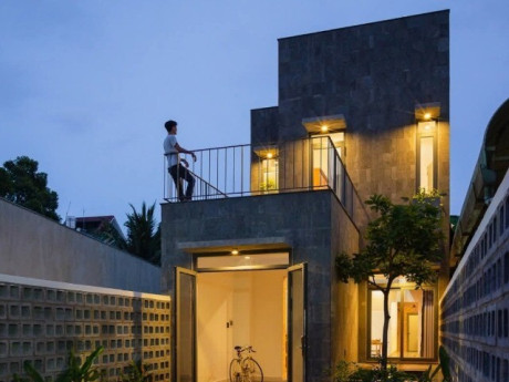 Mẫu nhà nhỏ cho người thích phong cách thô mộc