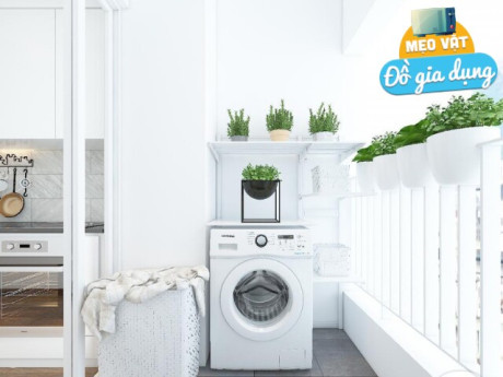 Tại sao không nên đặt máy giặt ở ban công? Nghe chuyên gia phân tích lý do, tôi vội chuyển vị trí