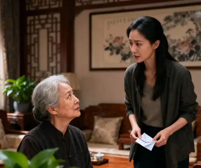 Đêm con trai cưới vợ, con dâu đã đưa cho tôi một mảnh giấy. (Ảnh minh họa)