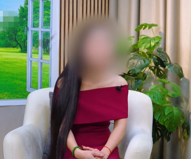 Chị M chia sẻ câu chuyện của mình.