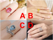 Yêu - Trắc nghiệm: Chọn một chiếc nhẫn, biết ngay đường tình của bạn suôn sẻ hay qua vài lần đò mới thấy hạnh phúc