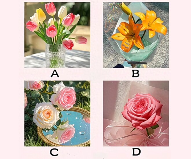 Trắc nghiệm: Chọn bông hoa bạn thích nhất, biết ngay chỉ số hạnh phúc trong hôn nhân của bạn được bao nhiêu % - 1