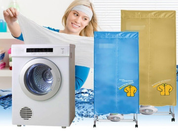 Vào mùa nồm ẩm: Nên chọn tủ sấy hay máy sấy quần áo?