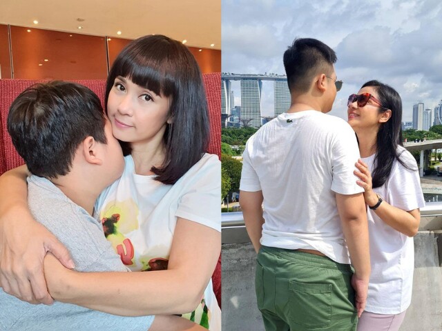 Việt Trinh được con trai giấu kín 16 năm tổ chức sinh nhật, quý tử khổng lồ ôm mẹ cực ấm lòng