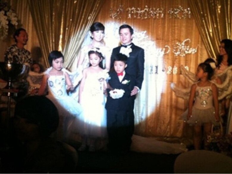 BTV Thụy Vân kết hôn vào năm 2010.