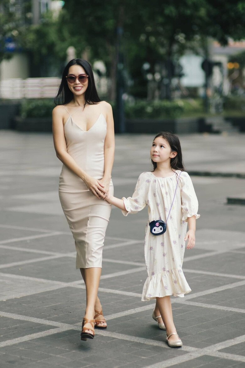 Mẹ con nhà nữ siêu mẫu có nhiều khoảnh khắc catwalk cùng nhau.
