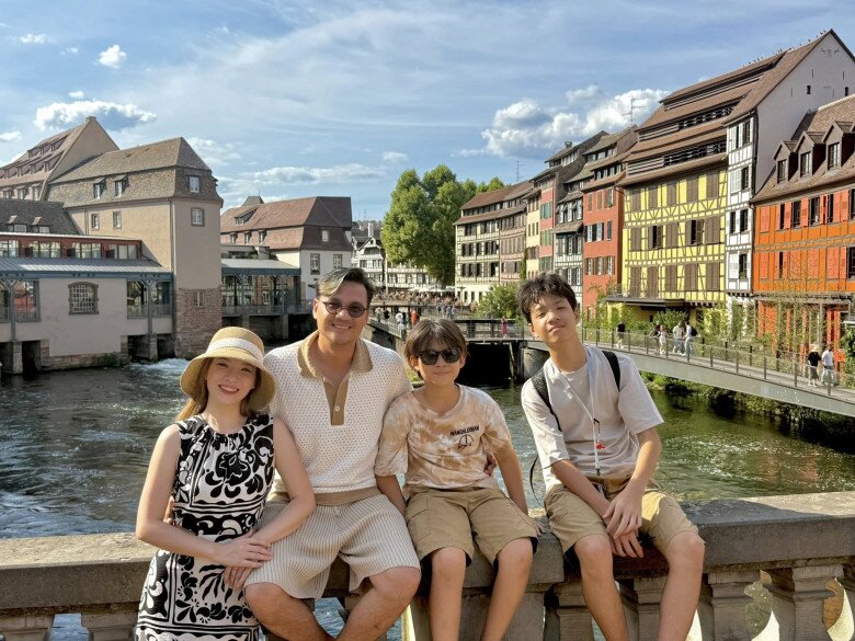 Đan Lê nói cô hạnh phúc hơn nhờ có chồng và 2 con.