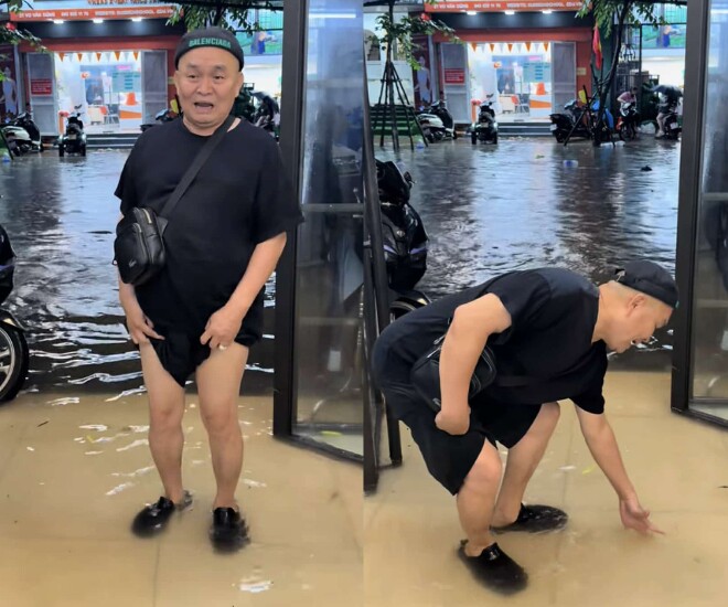 Cận cảnh nhà của nsưt xuân hinh nằm giữa thủ đô ngập nước như sông vua hài đất bắc không biết ngủ ở đâu - 1