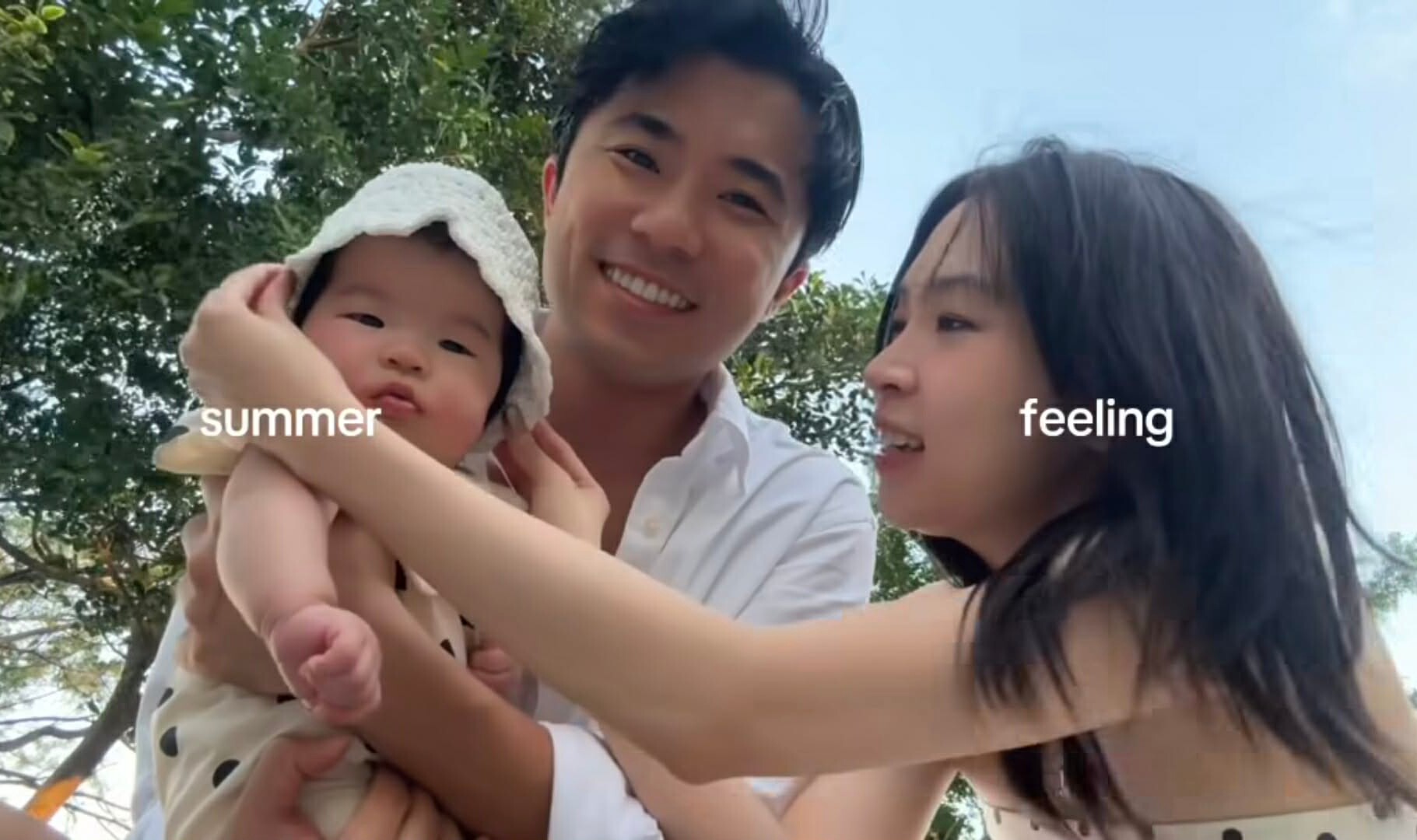 Cảnh cháu ngoại NSƯT Xuân Hinh ngồi máy bay đi du lịch: Bảo mẫu bế, mẹ giữ ti giả, bố pha trò để không khóc - 3